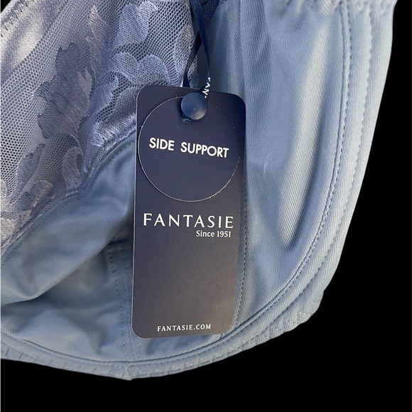 Fantasie slate blue women’s Illusion side support bra in US 34 I. NWT - Picture 3 of 3